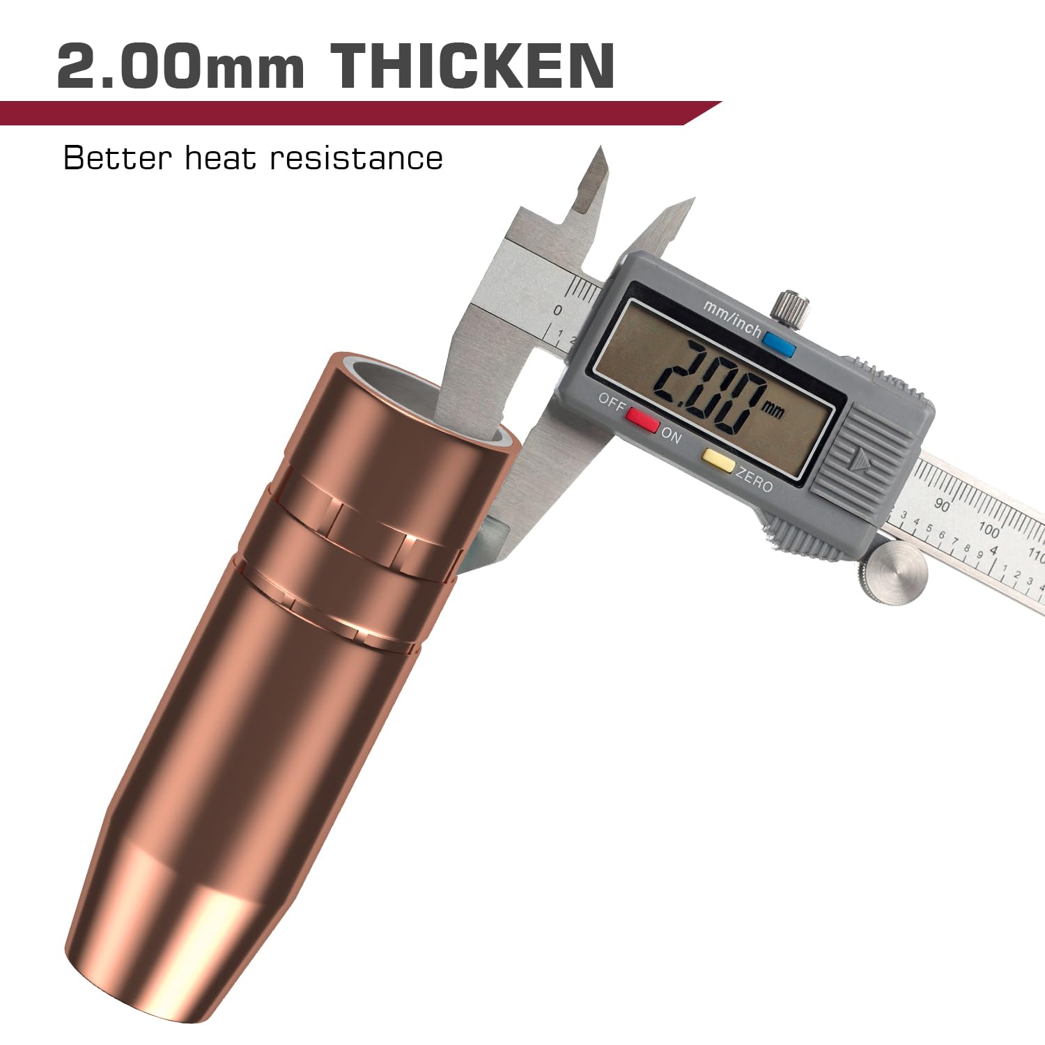 ARCCAPTAIN for Lincoln Magnum 100L Welder Part .035" Contact Tip Nozzle Diffuser MIG Welding Gun Accessory Kit for Lincoln Magnum 100L and Tweco Mini/#1 (.035" Accessory Kit) - Image 3