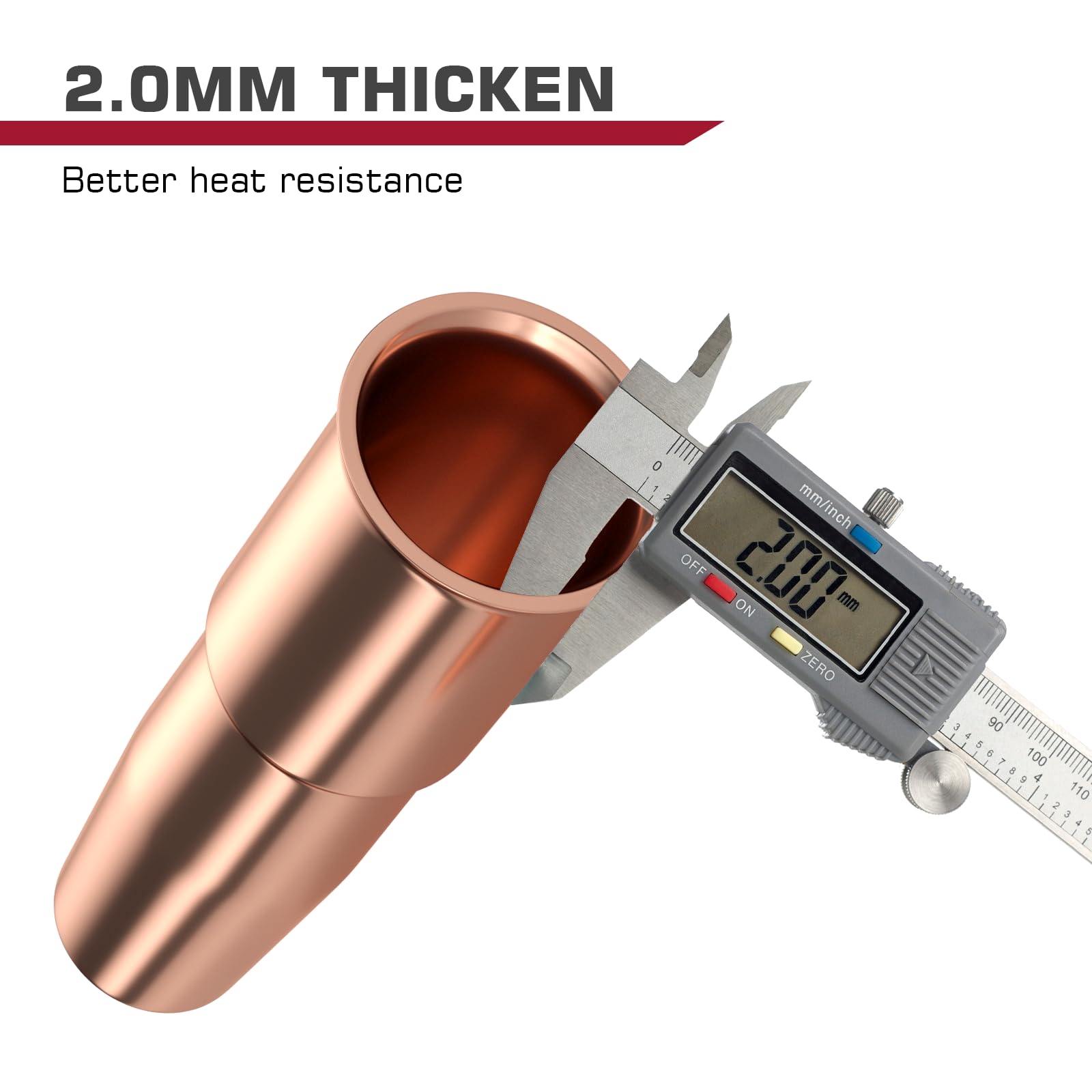 ARCCAPTAIN for Lincoln Weld Part Magnum 200/250 Tweco #2 parts .035" Contact Tip Nozzle Diffuser MIG Welding Gun Accessory Kit for Lincoln Magnum 200/250 Tweco #2 (.035" Accessory Kit) - Image 4