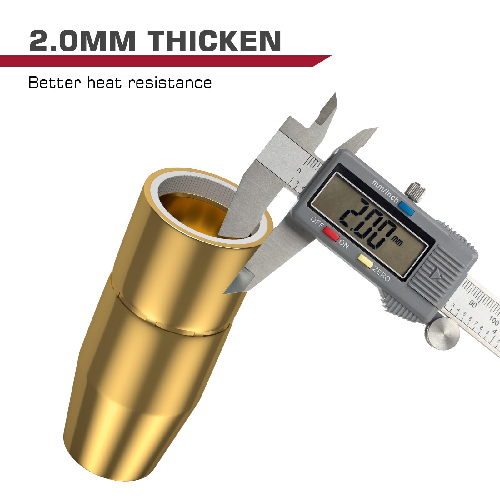 ARCCAPTAIN for Miller Millermatic M-100/150 Welder Part .035" Contact Tip Nozzle Diffuser MIG Welding Gun Accessory Kit for Miller Millermatic M-100/150 Hobart H-9/10 (.035" MIG Gun Accessory Kit) - Image 4