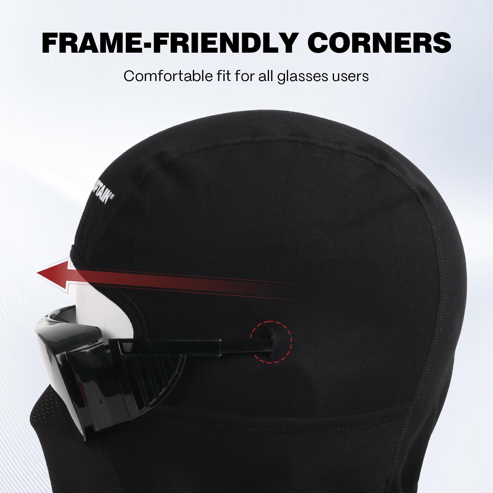 ARCCAPTAIN FR Flip-Up Balaclava, 7oz Flame Resistant Face Mask, Arc Rated NFPA 2112 CAT 2 Convertible Helmet Liner Hood - Image 6