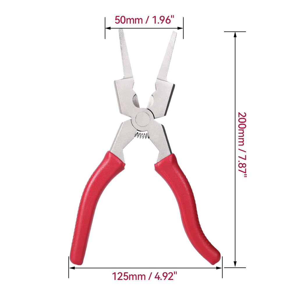 ARCCAPTAIN Professional 8" Welding Pliers, Sharp MIG Plier for Rust Resistant, Long Nose Pliers with Anti-slip Handle - Durable and Efficient - Image 3