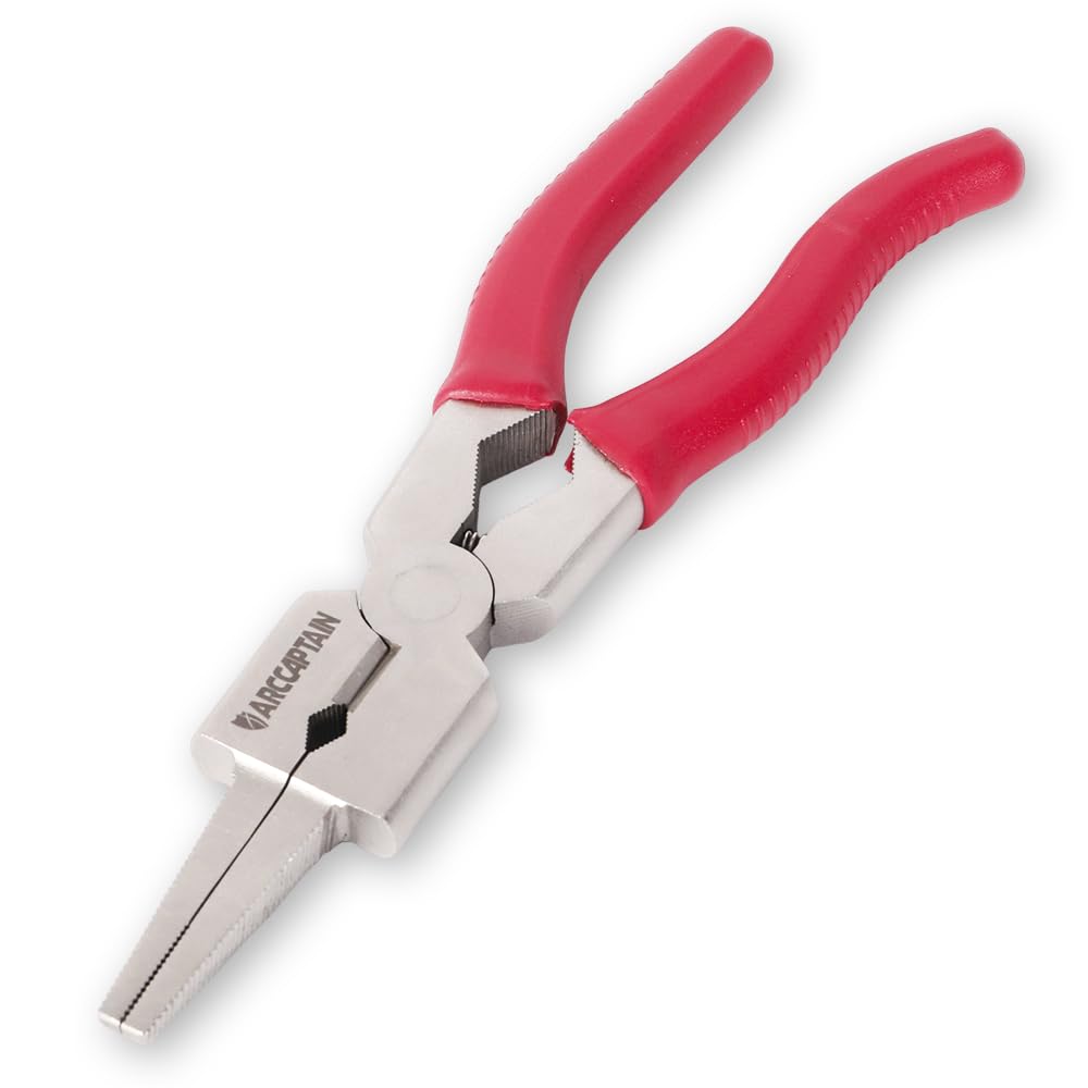 ARCCAPTAIN Professional 8" Welding Pliers, Sharp MIG Plier for Rust Resistant, Long Nose Pliers with Anti-slip Handle - Durable and Efficient - Image 7