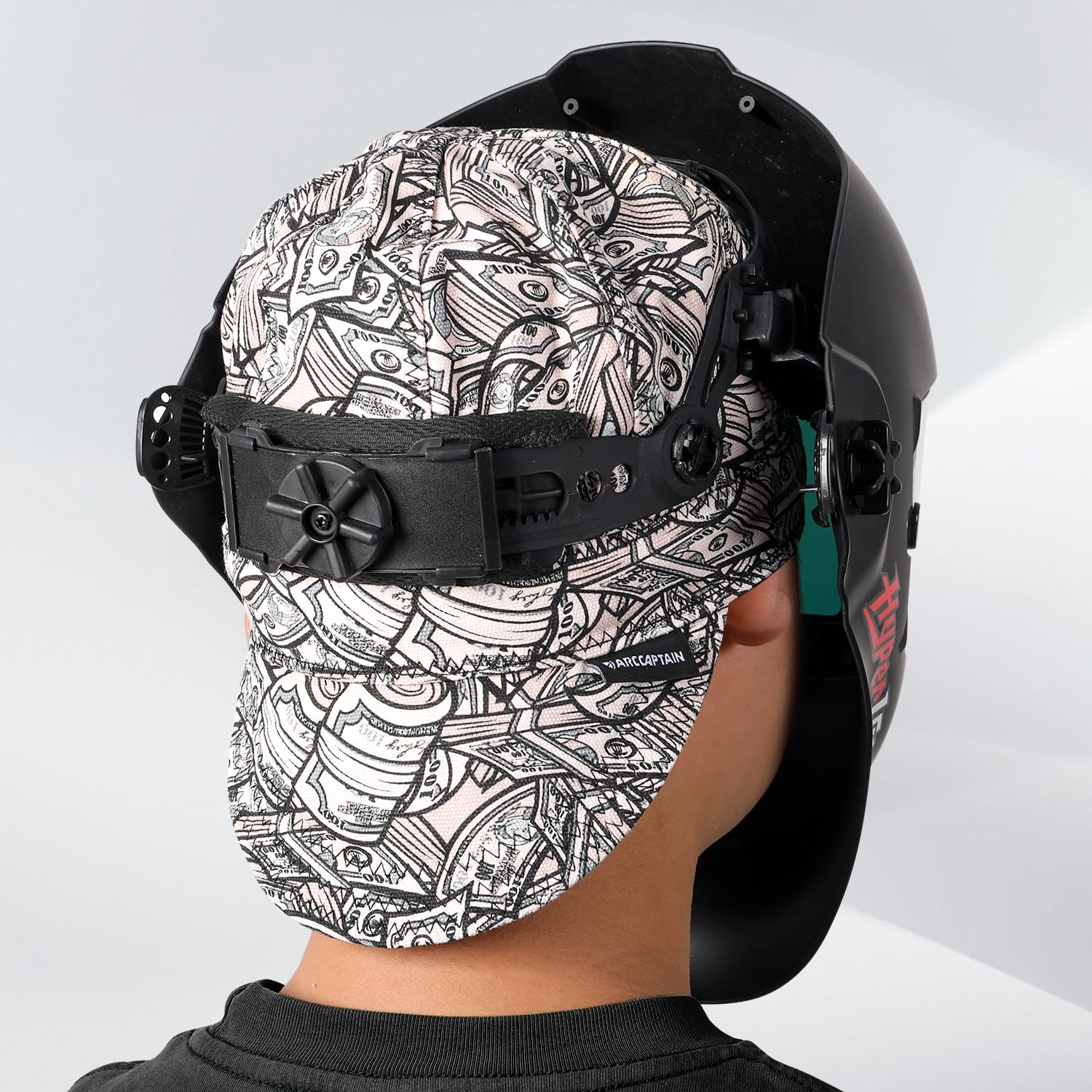 ARCCAPTAIN Reversible Welding Cap, 8 Panel Protective Cap, 10 oz Fireproof Cotton Comforts for Safety and Protection While Welding to Men Women, 7 1/4 - Image 8